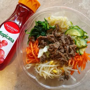 Bulgogi Bibimbap - choice of bulgogi or chicken