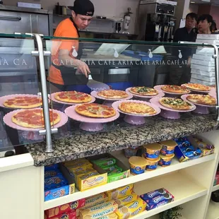 8 inch pizza!