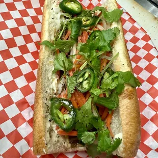 Beef Tri Tip Banh Mi