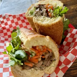 Beef Tri Tip Banh Mi