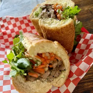 Beef Tri Tip Banh Mi