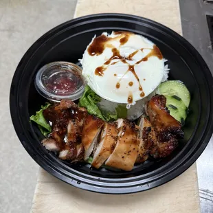 Chicken Teriyaki Rice Plate