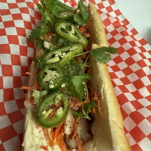 Pork Belly&apos;s Banh Mi.