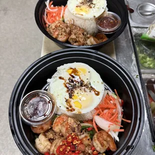 Spicy Shrimp Rice Plate