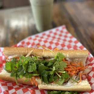 Chinese BBQ Pork Sandwich