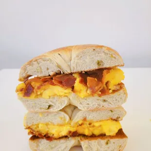 Breakfast Bagel Sandwich