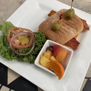 Smoked Turkey &amp; Bacon Panini