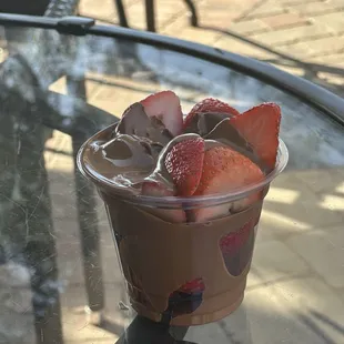 Strawberries in a Cup