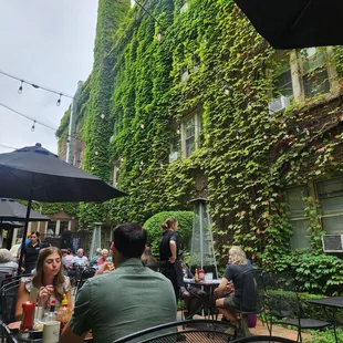 Outdoor garden patio