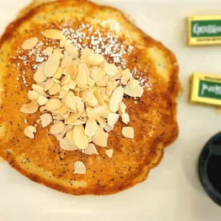 Lemon Poppy Seed Pancake Stack