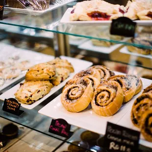Check out our daily selection of fresh baked goods at the Wild Flour Bakery.