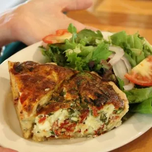 Let them eat quiche!