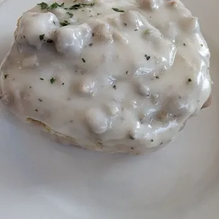 Biscuit and gravy