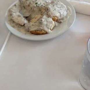 Biscuits and gravy