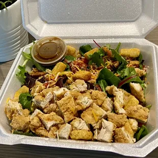 Crispy Chicken Salad