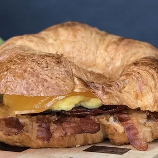 Bacon, Egg &amp; Cheddar Croissant