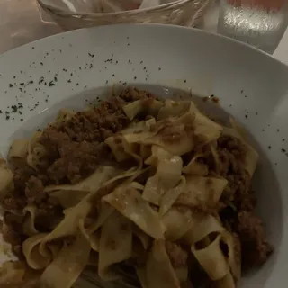 Papardelle Bolognese