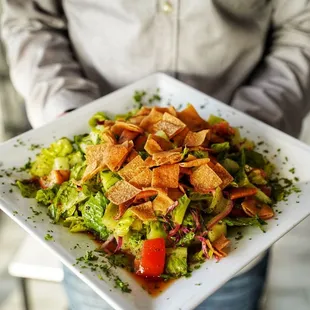 The fattoush was yummy!