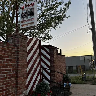 Back entrance, main entrance?