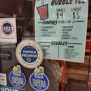 the price of a drink