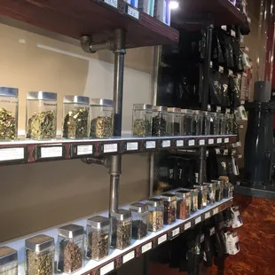 Incredible Loose Leaf tea collection. Enjoy a cup in the cafe or take tea home to enjoy!