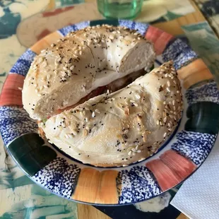 Bagel sandwich