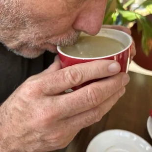 The First Sip - "Dirty Chai Tea Latte"