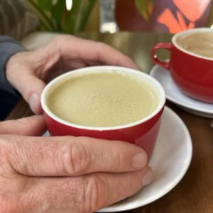 The Best "Dirty Chai Tea Latte"