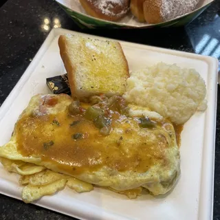 CRAWFISH OMELETTE