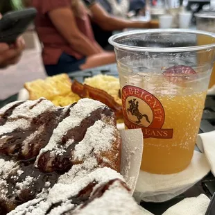 BEIGNETS, SOUTHERN BREAKFAST, MIMOSA