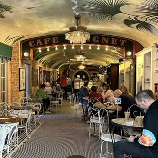 Cafe interior