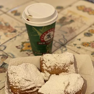 Delicious puffy beignets!!