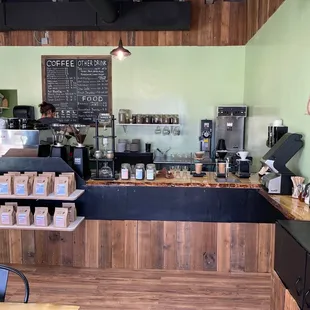 Coffee counter