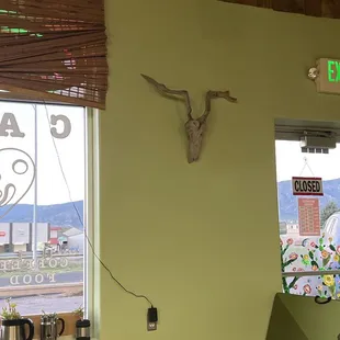 Wood faux antelope