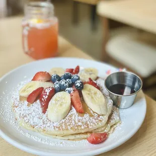 Walnut Butter Milk Pancakes