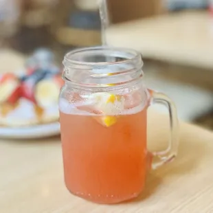 Homemade Strawberry Lemonade