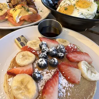 Walnut Butter Milk Pancakes