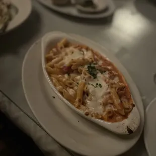 Their famous baked ziti!