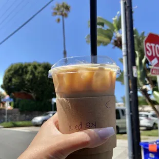 Iced latte