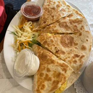 Breakfast quesadilla