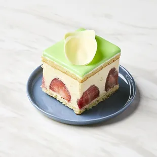 Strawberry Pistachio Cake