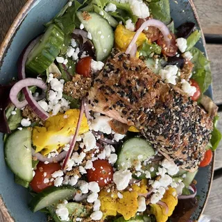 Everything Salmon Salad