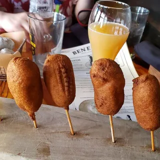 Brunch Sausage Corndogs