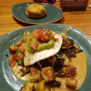 Short Rib Fajita Hash