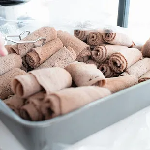 Gluten Free Ethiopian Injera Bread. This is a staple for all Ethiopian dishes.