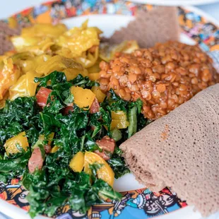Classic Red Lentil known as Misir Wot In Ethiopia, is the to go dish for many vegan dish lovers!
