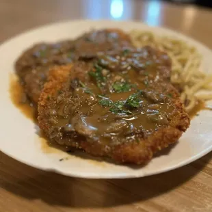 Jaeger Schnitzel