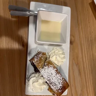 Homemade Strudel Blueberry