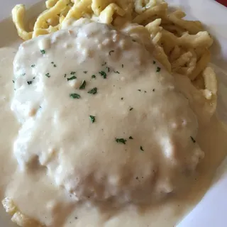 Rahm Schnitzel