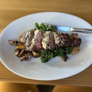 Flat iron steak